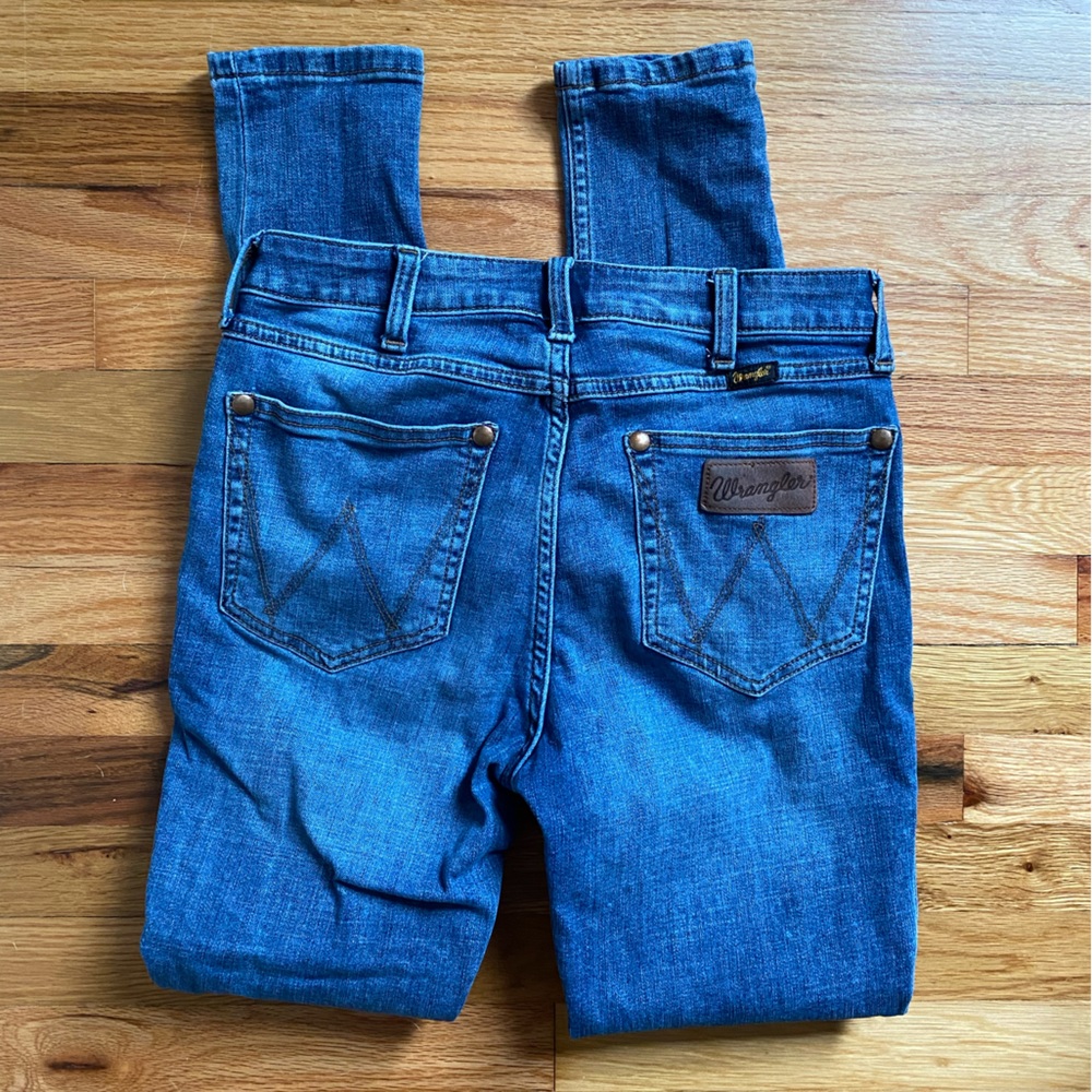 Wrangler Women's Skinny Jeans - Blue